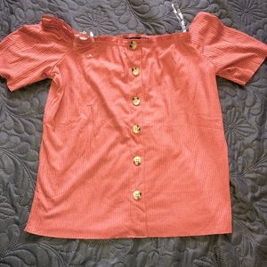 NWOT Off The Shoulder Top